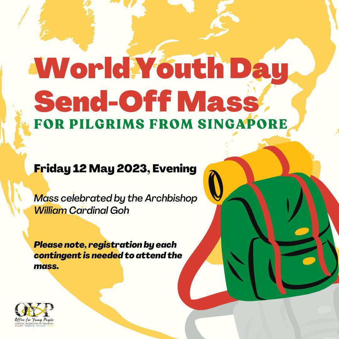 WYD Send-Off Mass for Pilgrims from Singapore